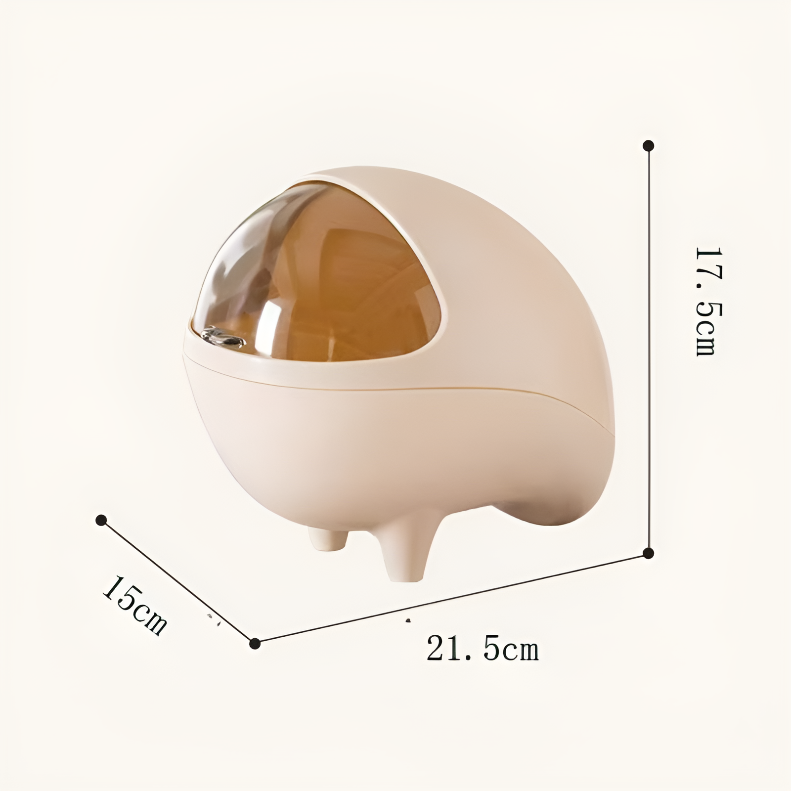 新しいデスクトップゴミ箱子犬蓋付き破片収納バケツ高見え学生くずかご収納バケツデスクトップストレージ