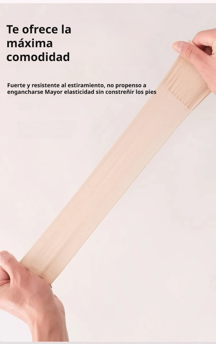 Material suave y transpirable de los calcetines con volantes