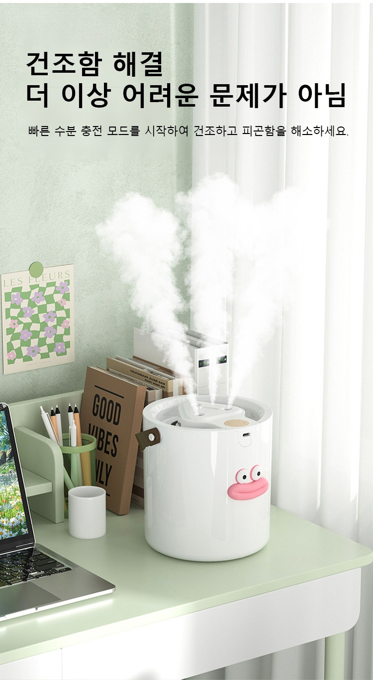 집에서도 사용 가능한 가습기