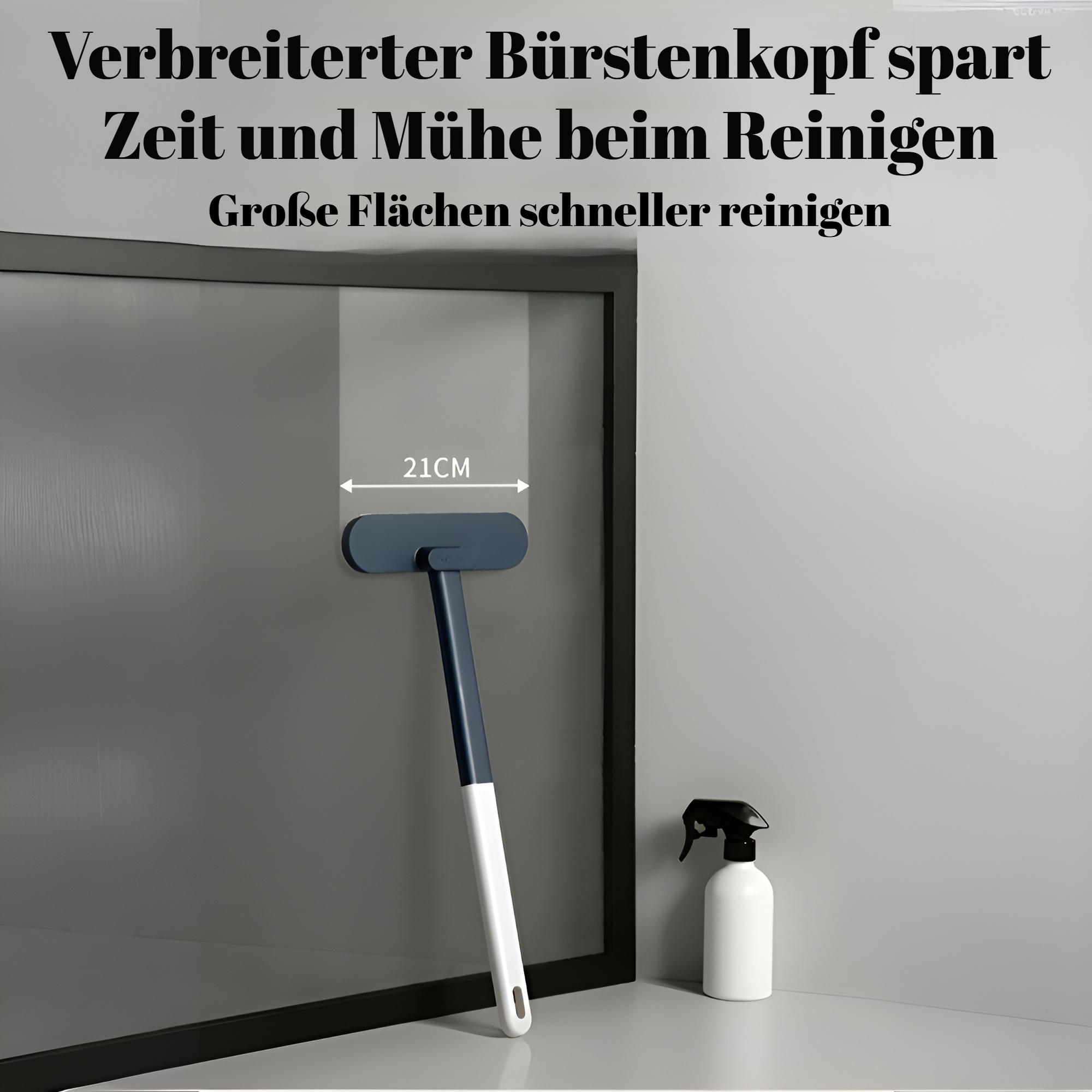 Siebbürste mit langem Griff, abnehmbare, feine Flusenbürste, Oberflächenbürste für Sofas, verbreiter
