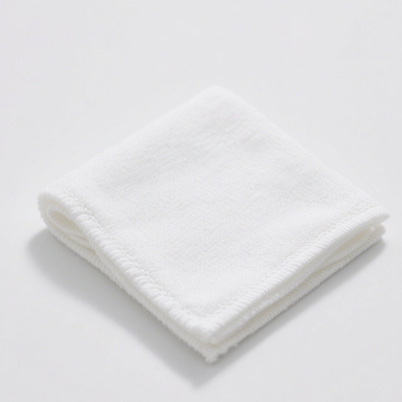 キッチンの汚れ落としマイクロファイバー製ホワイト吸水性布巾