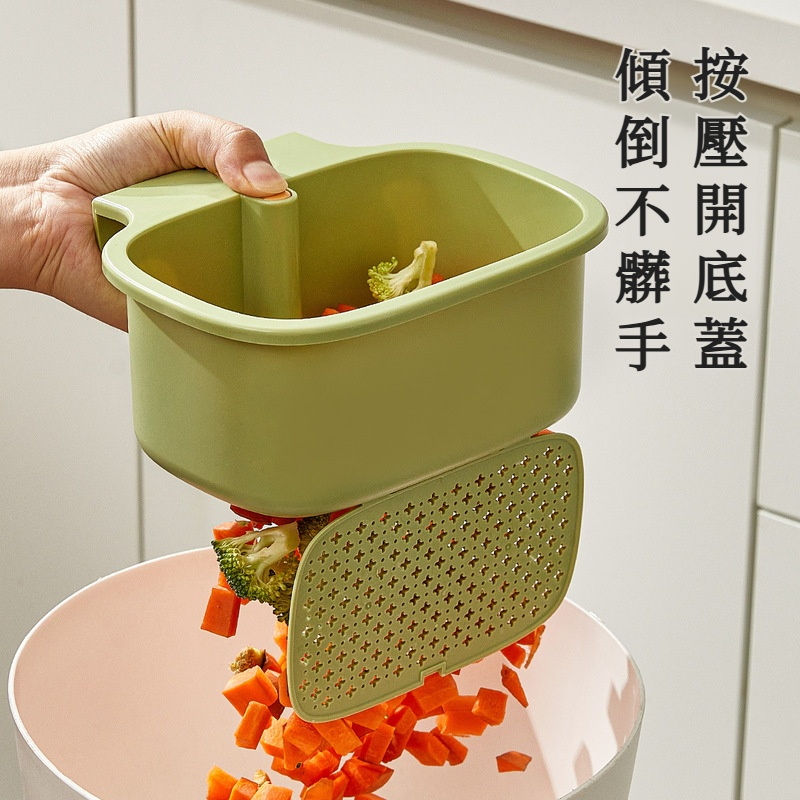 水槽瀝水籃可掛式二合一快速排水可拆卸