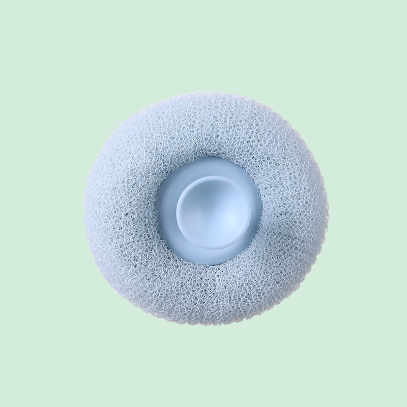 Bath soft suction cup flower ball