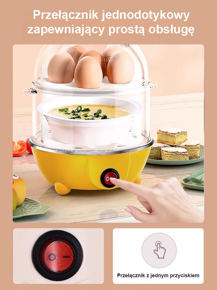 [Wielofunkcyjny parownik do jajek] Niemiecki wielowarstwowy parowar