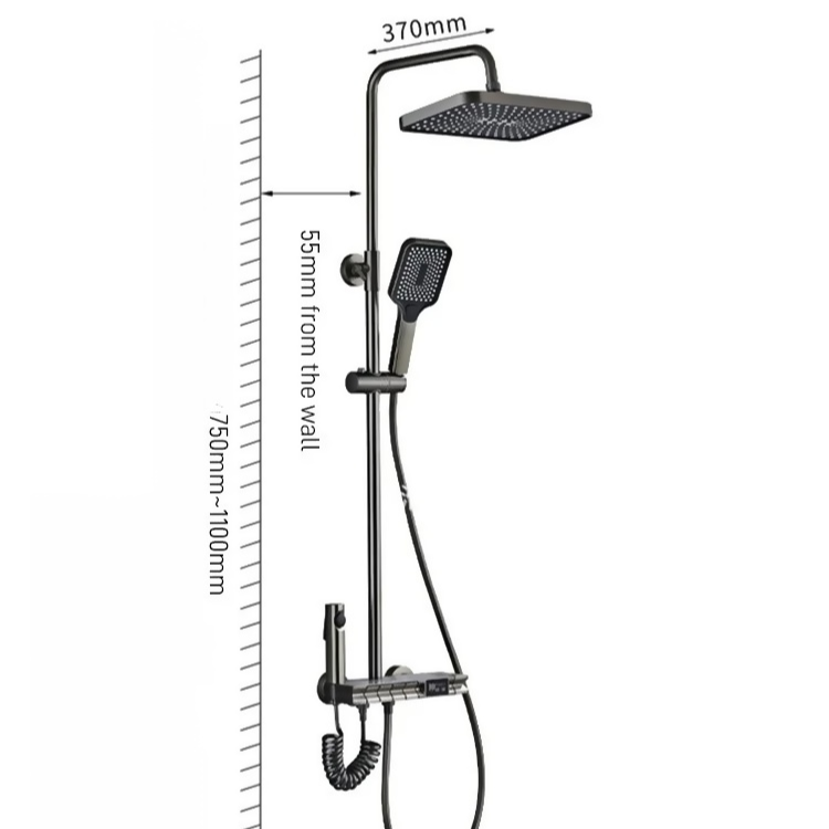 Beliebtes intelligentes Thermostat-Duschset mit Kompressor