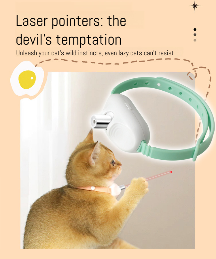 Laser Pointer Cat Collar