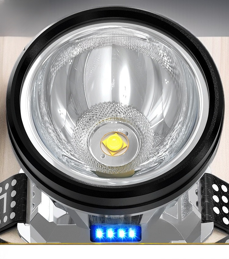 신형 독일 XPG 고출력 헤드램프[보조배터리로 착용 가능]