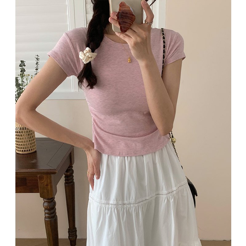 肩正しいデザインのソルトスタイルシャツ