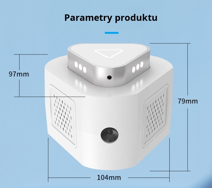 Ultradźwiękowy środek odstraszający szczury i komary, ulepszony artefakt odstraszający szczury czter