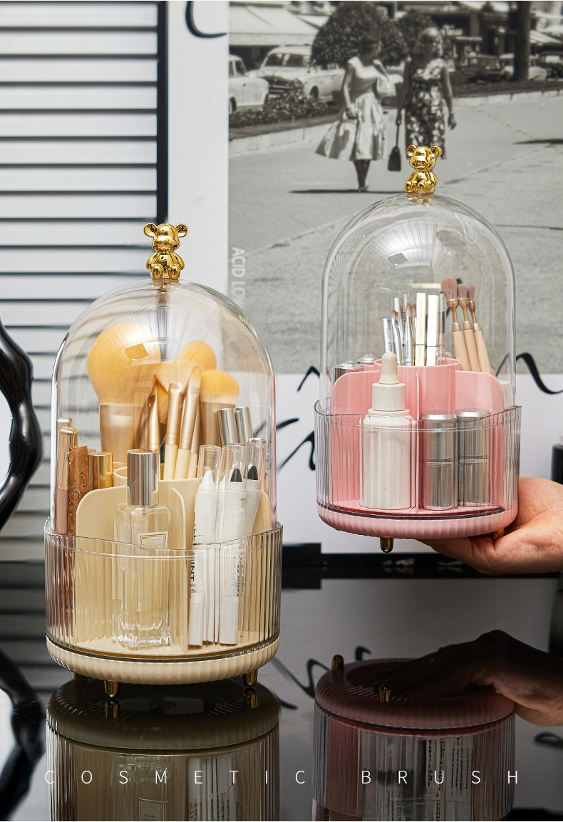 回転式化粧品収納ボックス全体像