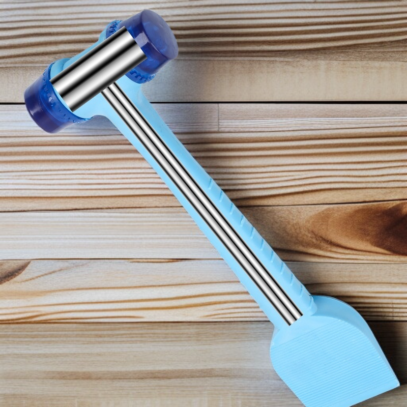 투인원 고무망치 문창 설치 겸용 가죽망치 타일 조립 전용공구망치