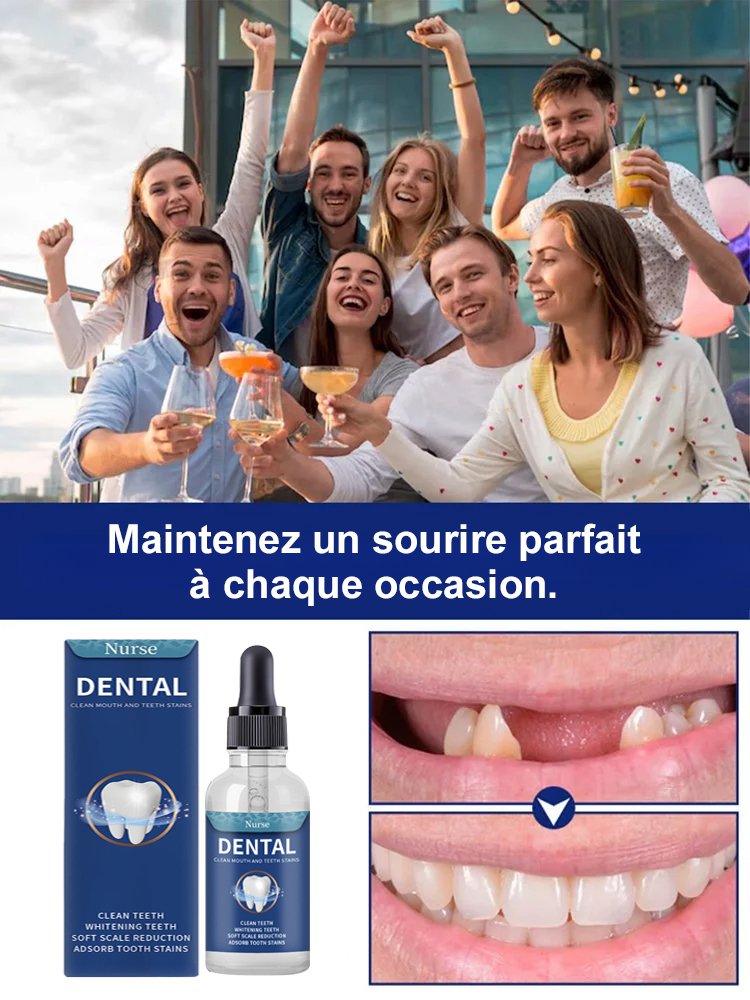 Gouttes de soin pour la régénération dentaire