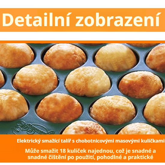 Zařízení na výrobu kuliček z chobotnice – Pečící stroj a příslušenství