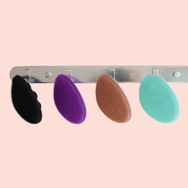 矽膠洗澡刷純矽膠柔軟洗臉刷