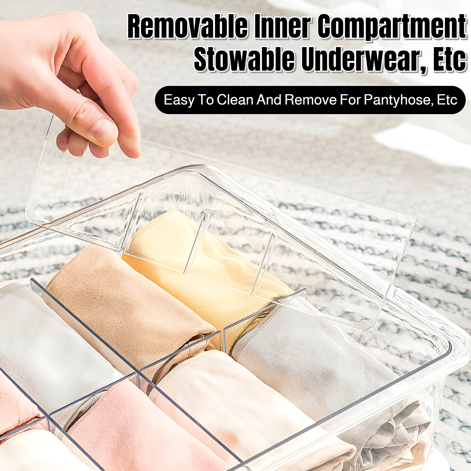 Underwear storage box