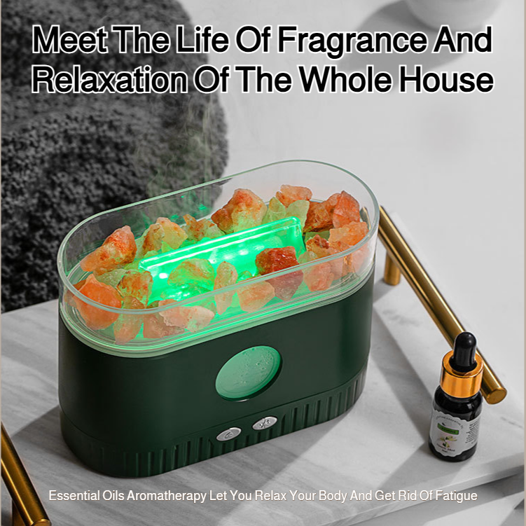 Crystal Colorful Ambient Lights Mute Aromatherapy Humidifier