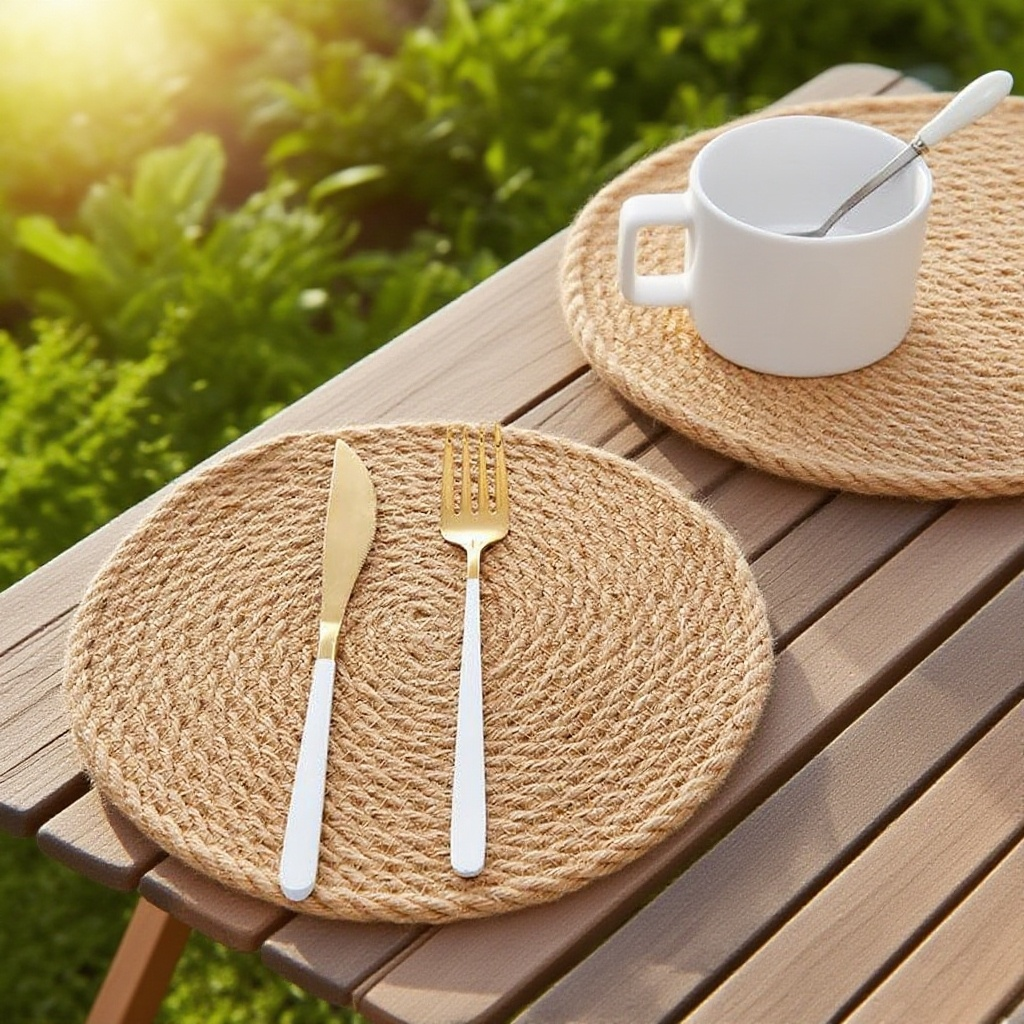 두꺼운 리넨 파마 방지 단열 쿠션 전체 이미지