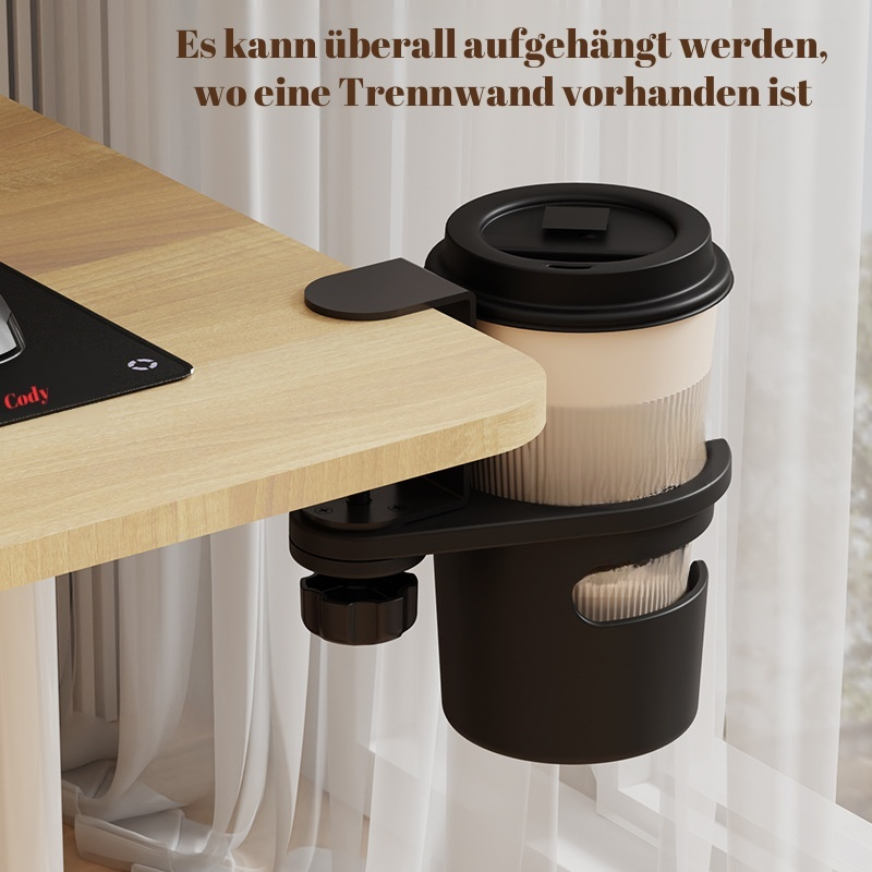 Getränkehalter-Aufbewahrungsregal für den Schreibtisch