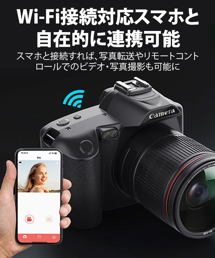 ナイトビジョンデュアルレンズデジタルカメラ