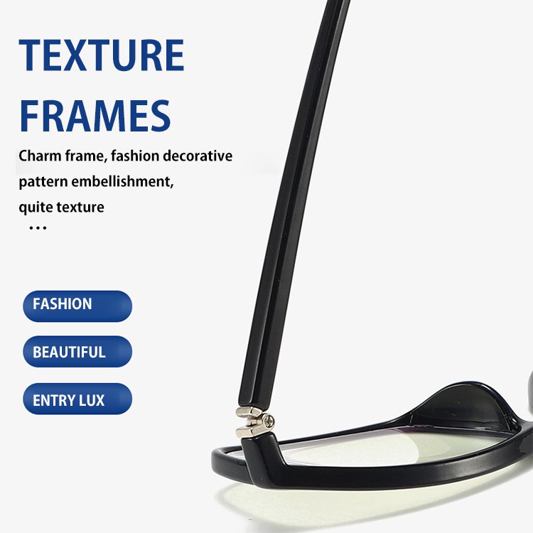 New retro coated anti-blue light reading glasses