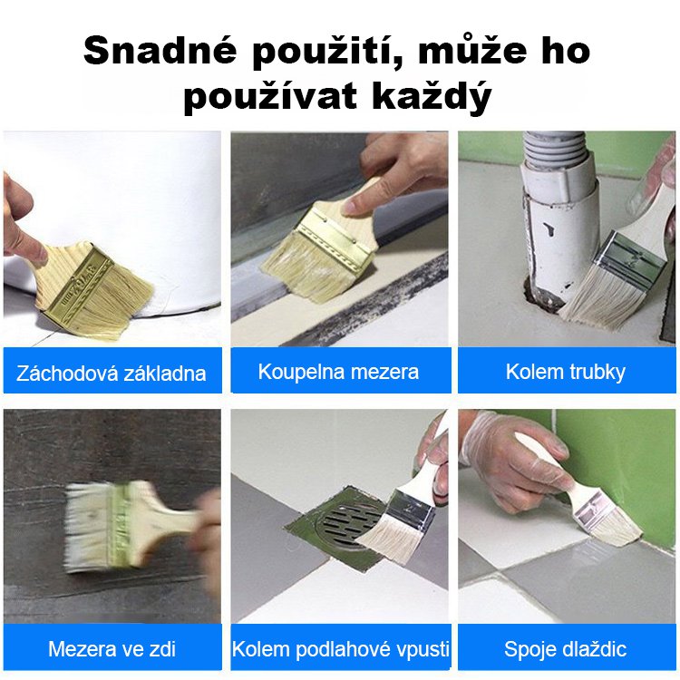 Průhledný vodotěsný zázrak