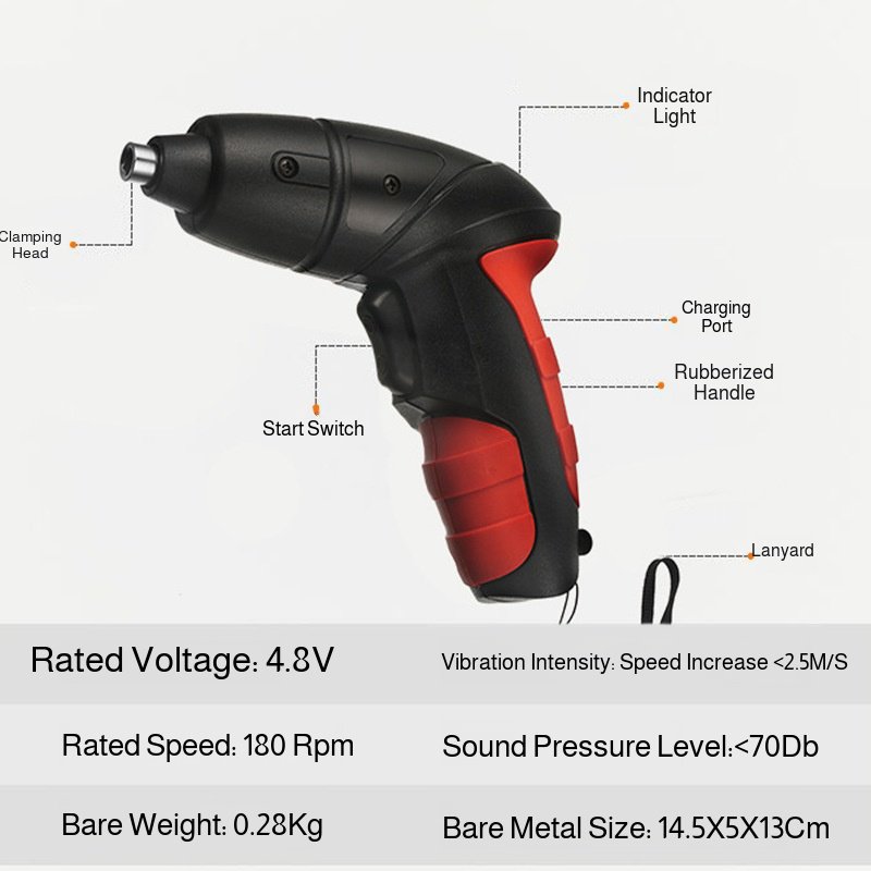 Durable electric drill with superb craftsmanship
