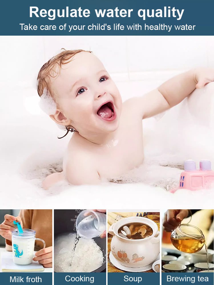 Six-layer household faucet filter