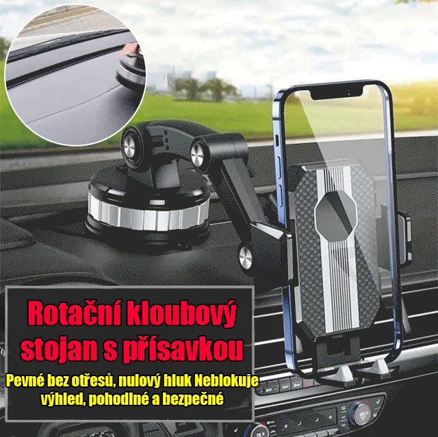 Držák na autotelefon s přísavkou