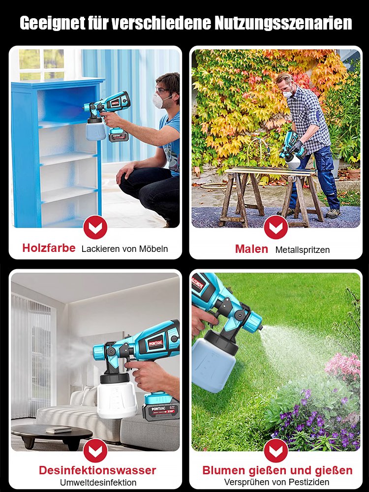 Neue elektrische Hochdruckspritzpistole