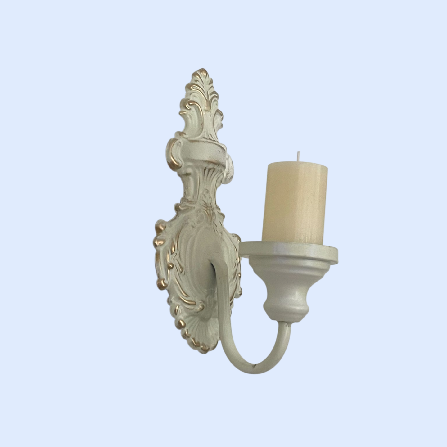 アメリカンスタイルのアイアンウォールキャンドルホルダー