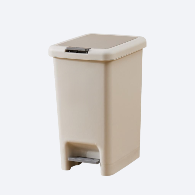 New household foot operated garbage bin with lid