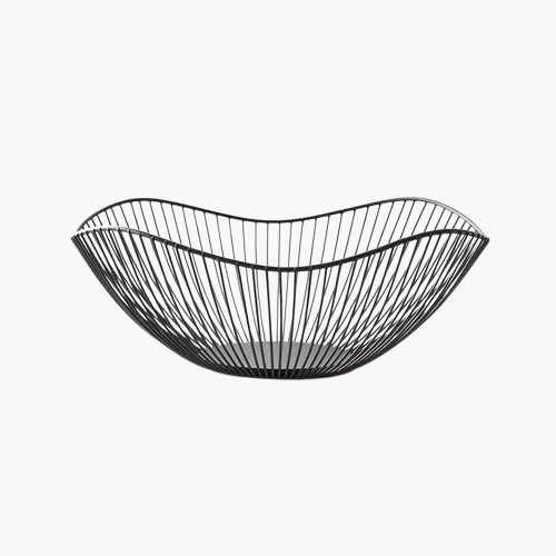 현대식 단철 과일 바구니