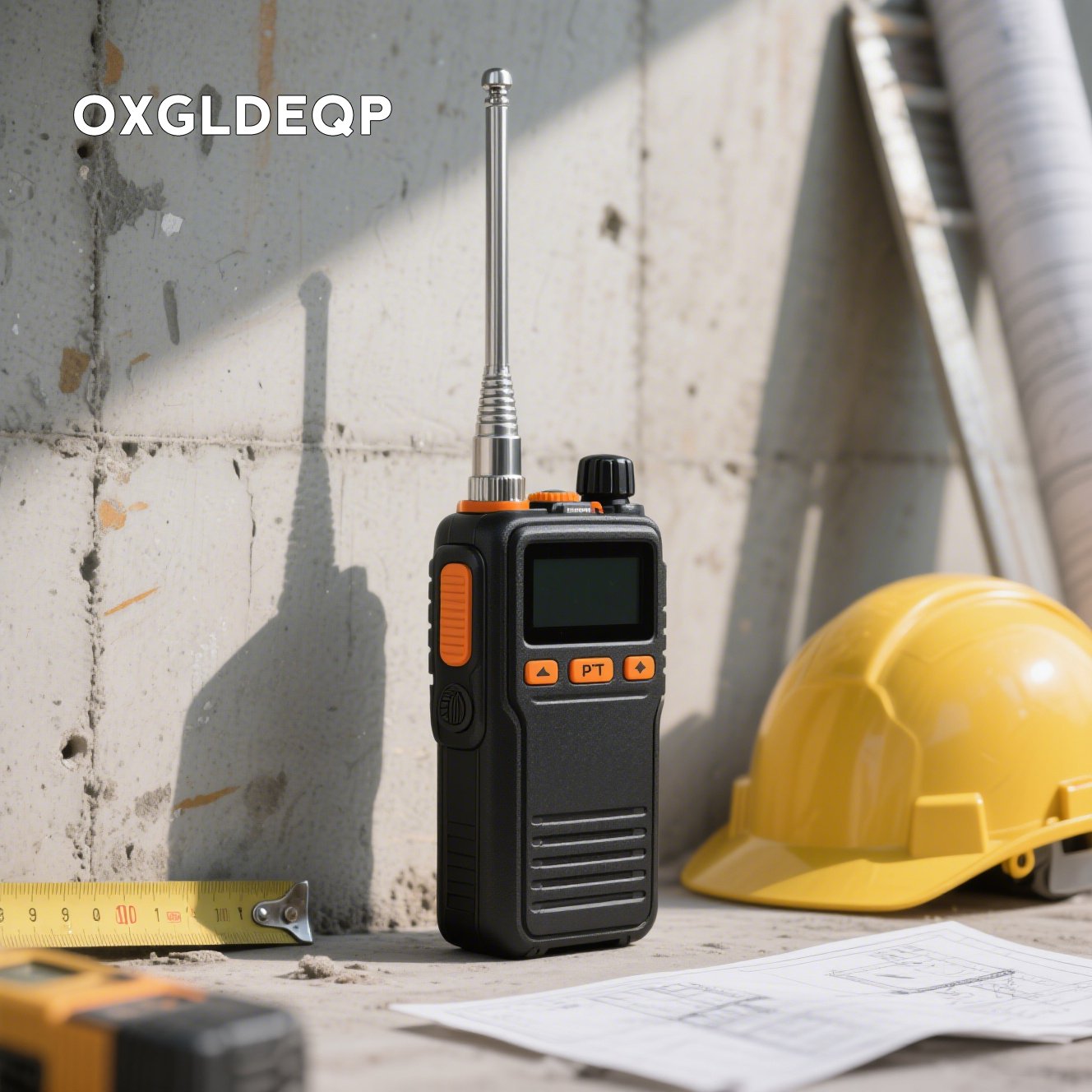 黒いトランシーバー