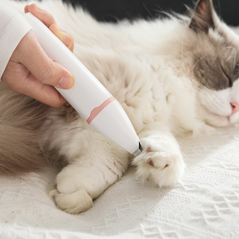 Pet cat dog multifunction electric shaver pet electric push clippers nail grinding hair clippers