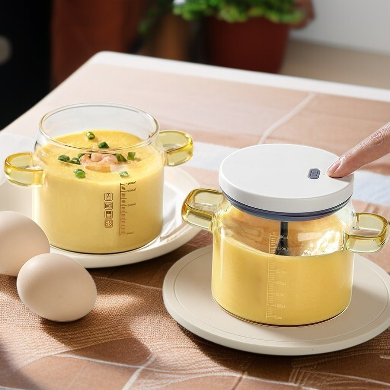 Automatic Egg Beater Cup Multifunctional Steam Egg Creamer Automatic Egg Beater Cup Egg Beater