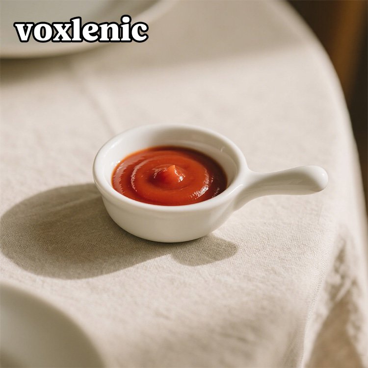 陶器製ディップソース皿