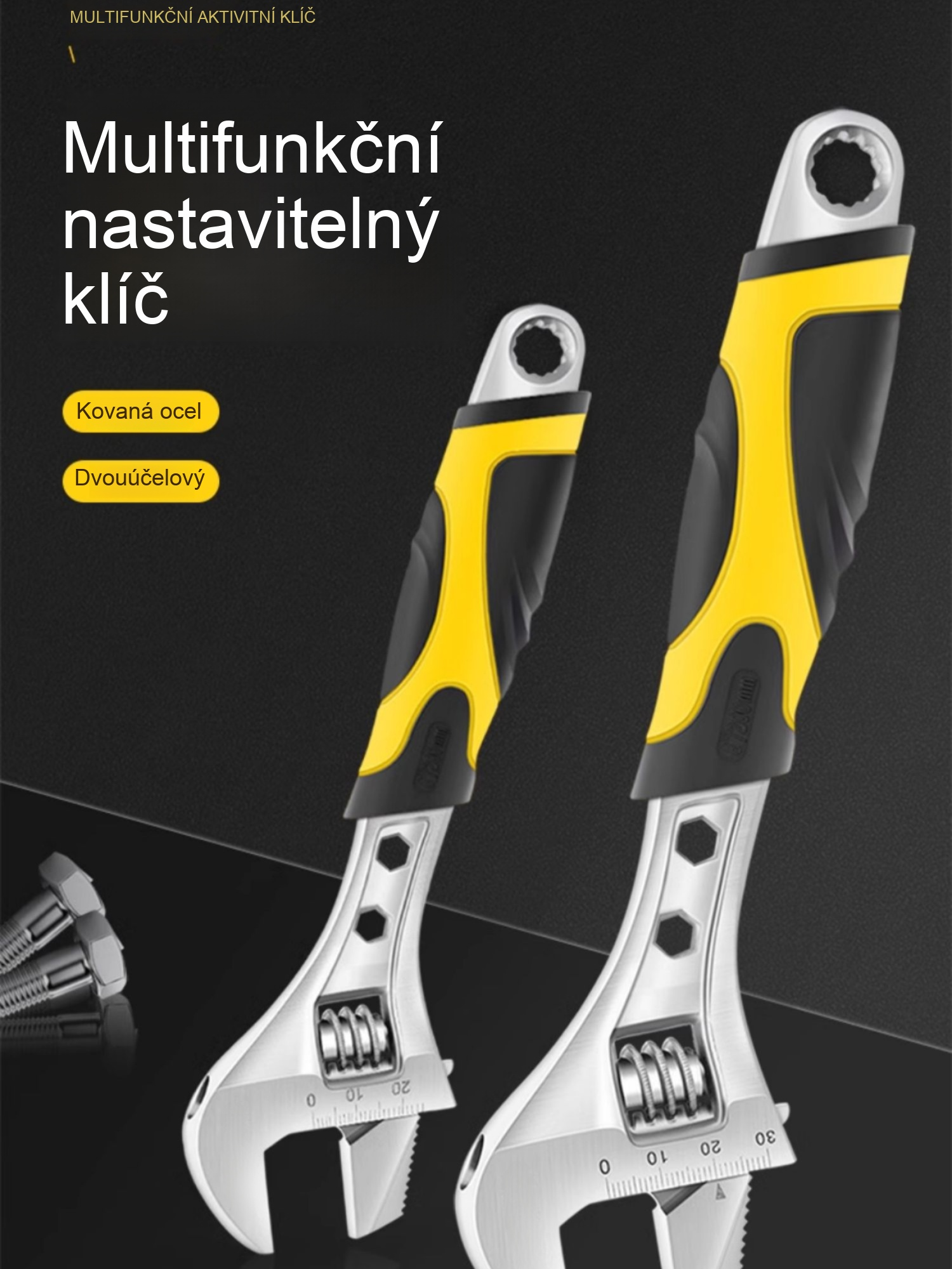 Multifunkční univerzální otevřený klíč