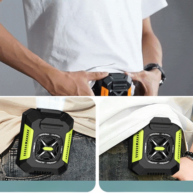 【残り在庫は70点のみです】屋外用ポータブル腰掛けファン