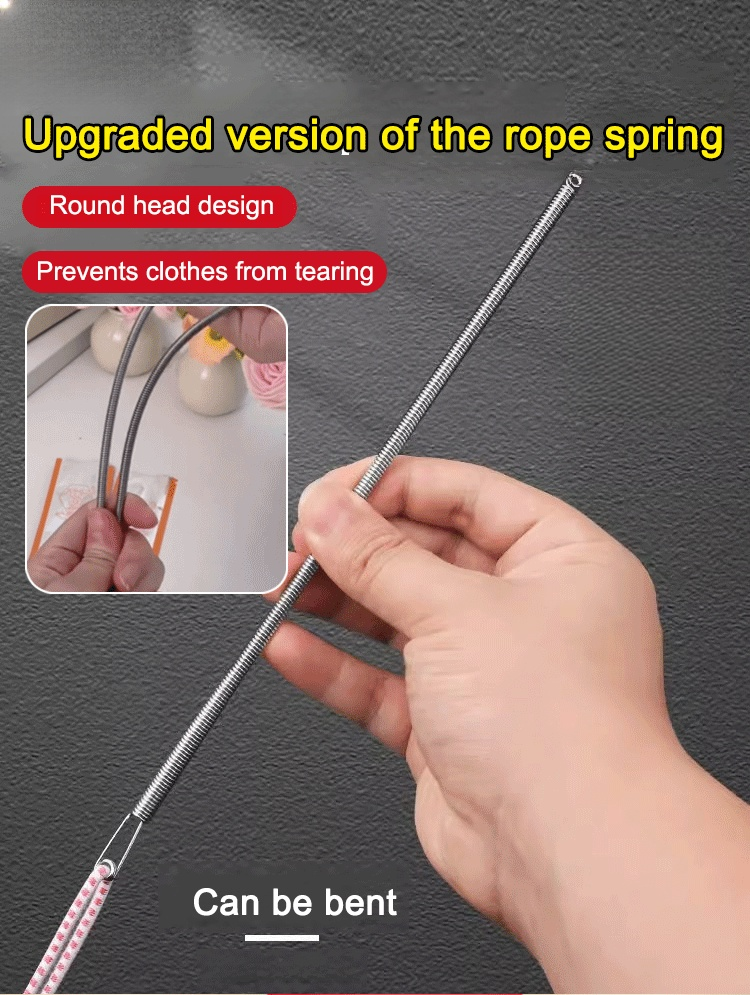 【1-Second Success】Flexible Spring Threading Tool