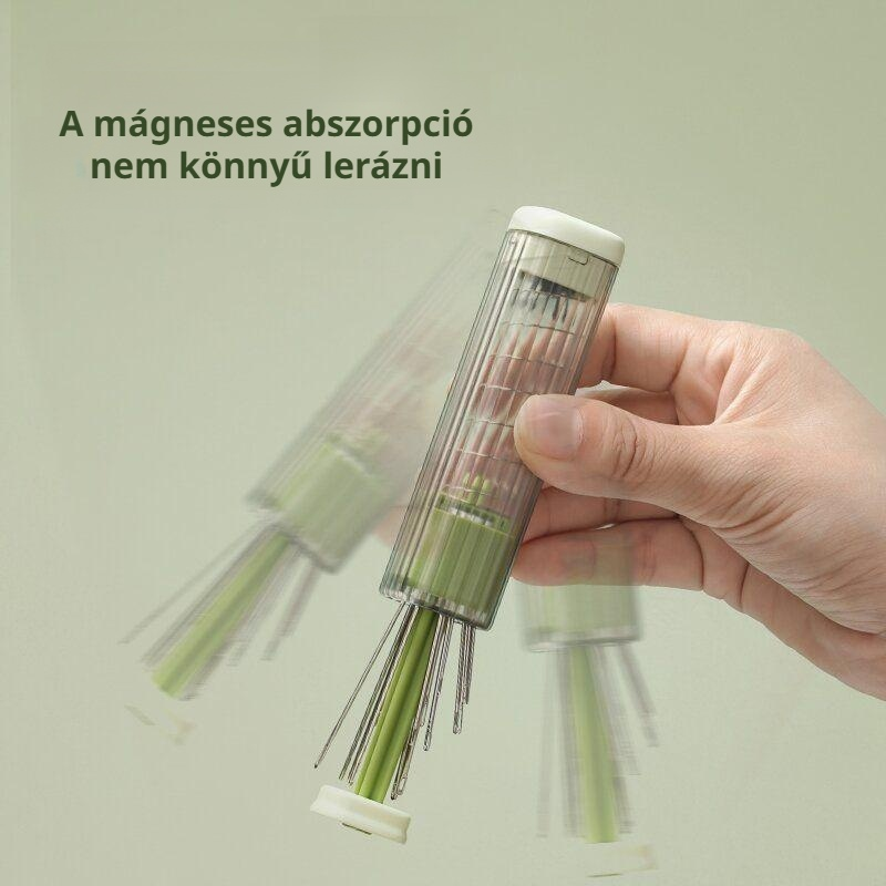 Praktikus többfunkciós varró táska, könnyű tű kivétel, esztétikus tű- és cérnatartó