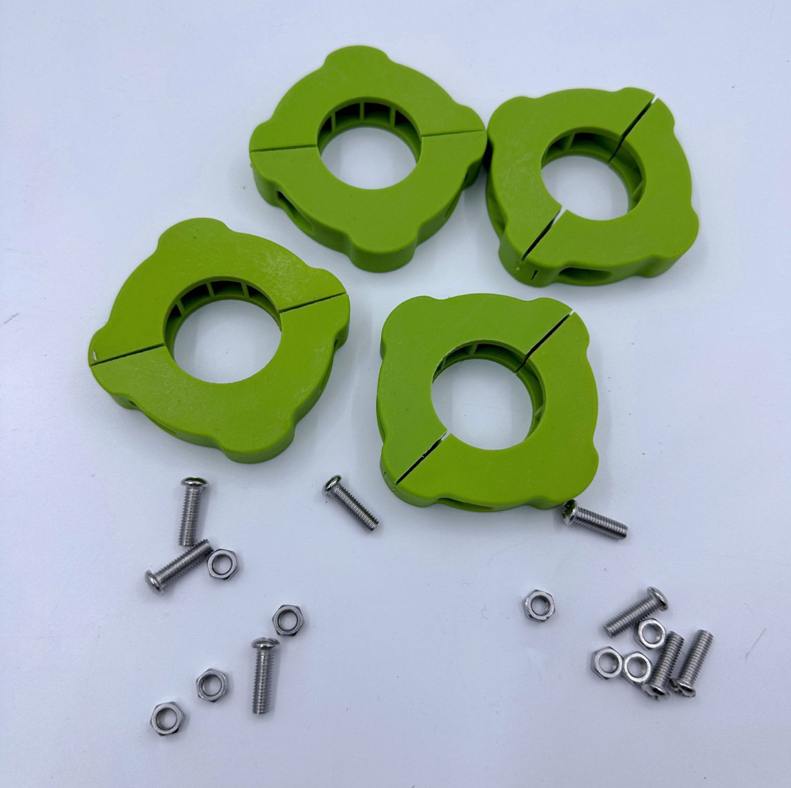 切断機トレイのローラー部拡大写真