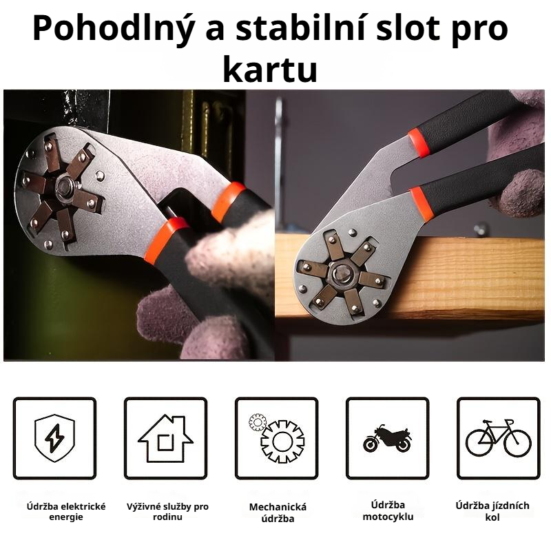 Nastavitelný šestihranný klíč 6 palců detail