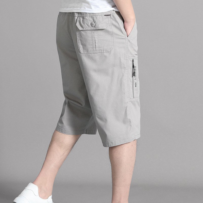 中年男性向けのコットンショートパンツ