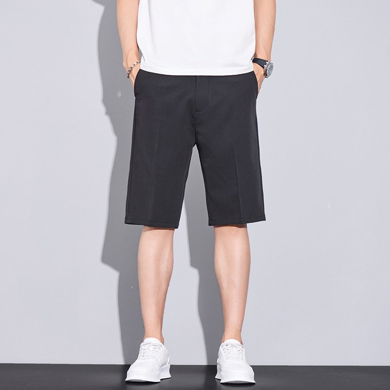 夏用の薄手ストレッチカジュアルショートパンツ