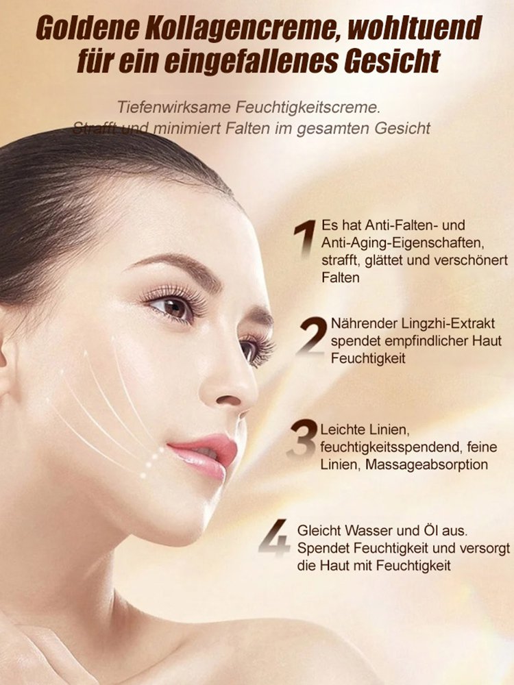 Kollagen-Anti-Falten-Creme