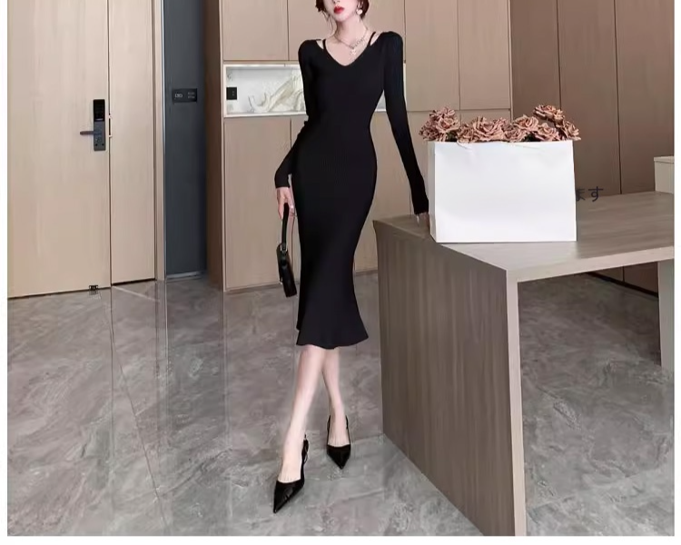 秋冬ファッションにおすすめのレイヤード風ワンピース