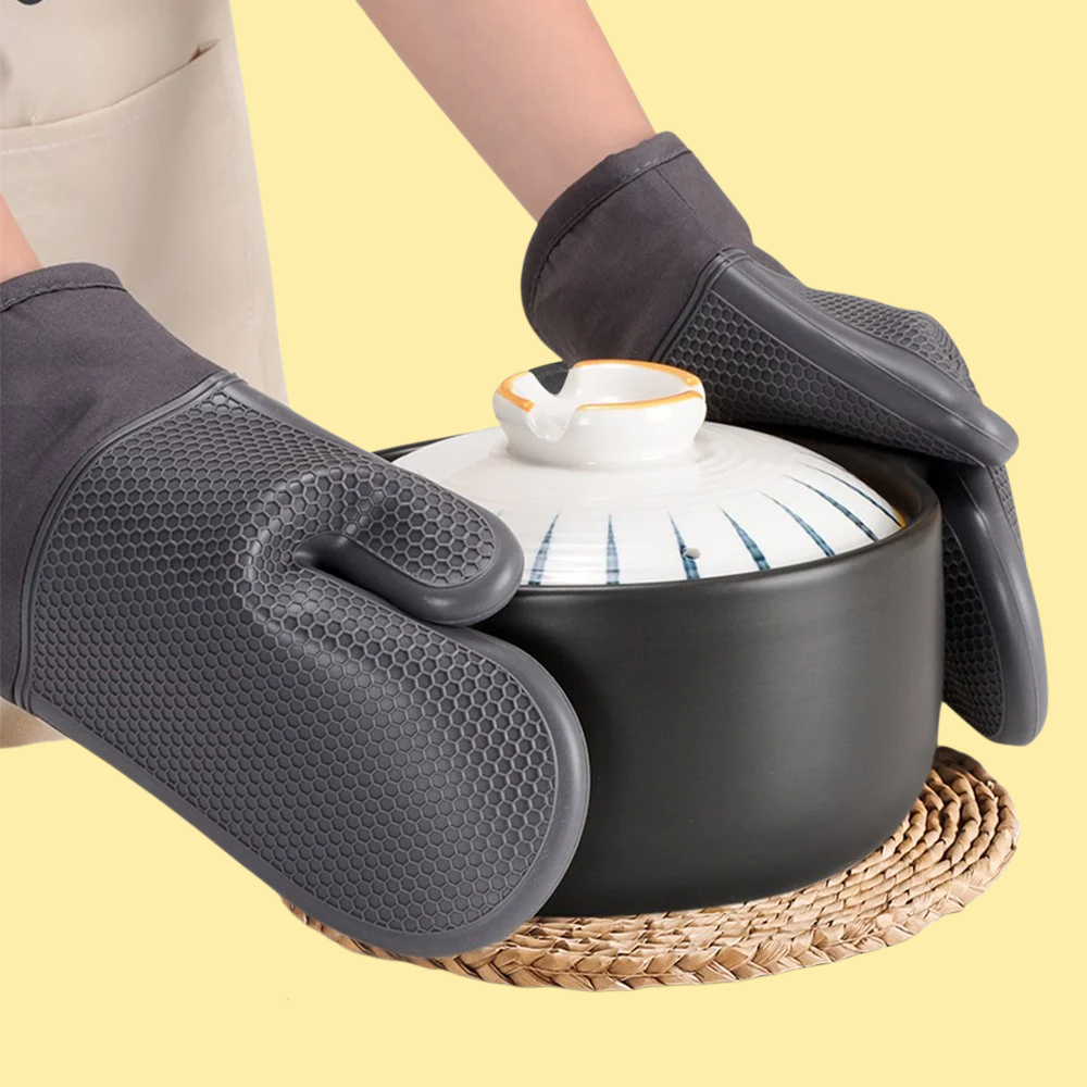 キッチン用オーブン断熱手袋