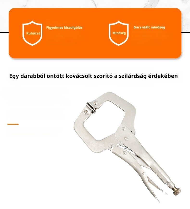 Famegmunkáló fogó faanyag megfogásához