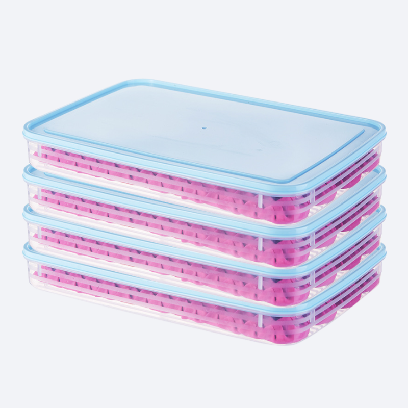 餃子用蓋付き保存用収納ボックス