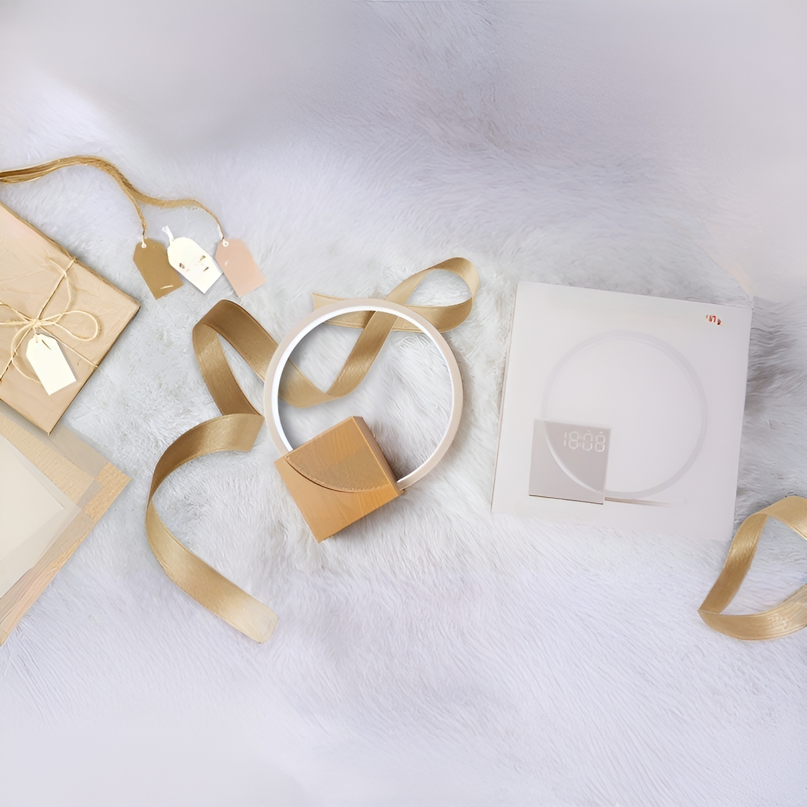 ホワイトノイズ機能搭載睡眠補助ライト